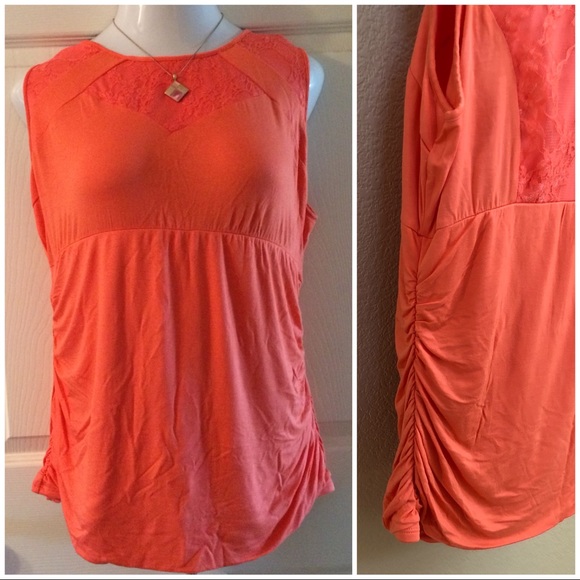 Maurices Sleeveless Lace Overlay Top - Picture 5 of 5